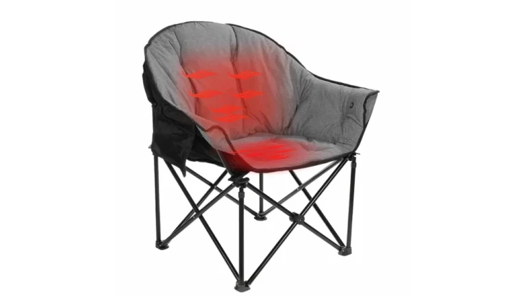 heated camping chair