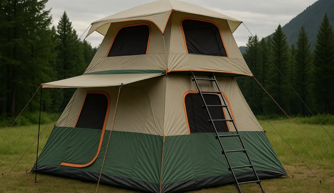 2 Story Tent: Take Camping to the Next Level