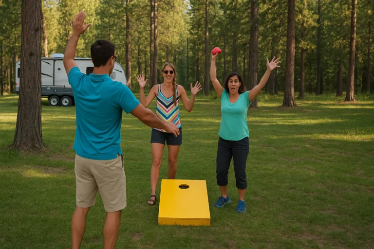 fun camping games