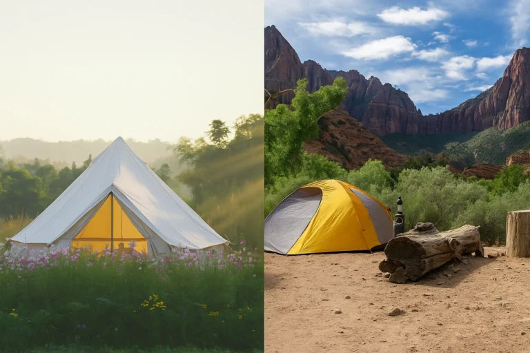 glamping vs camping