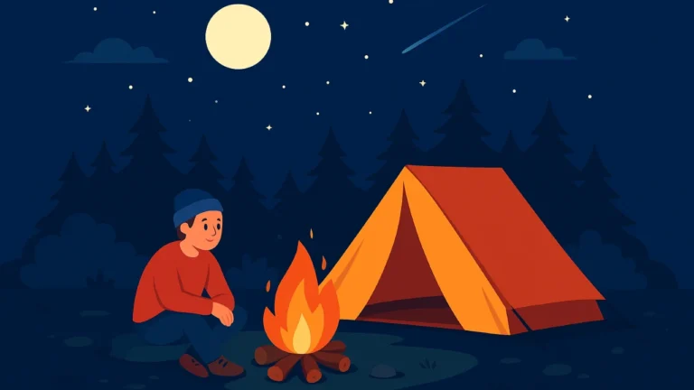 Camping at Night