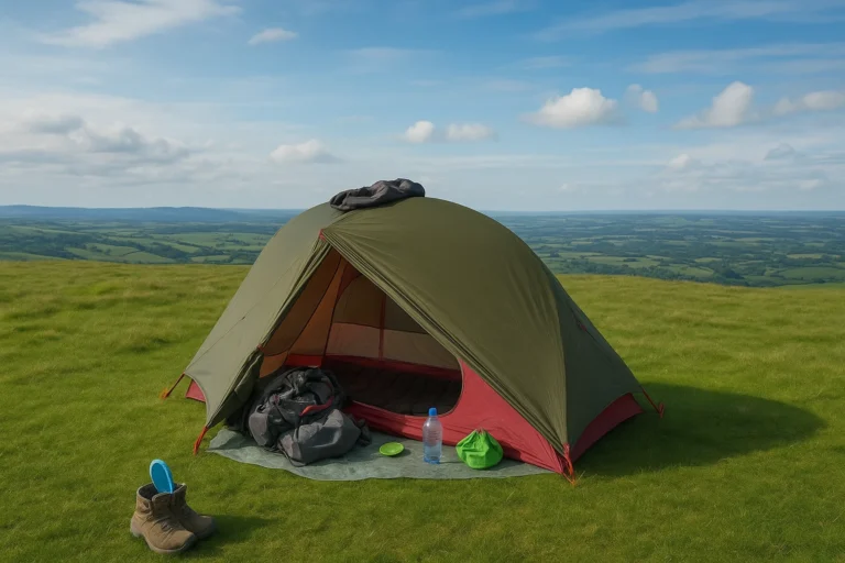 tarp under tent