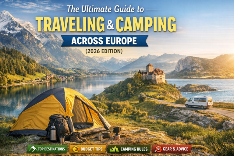 The Ultimate Guide to Traveling and Camping Across Europe (2026 Edition)